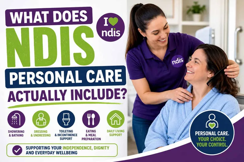 What does NDIS personal care actually include