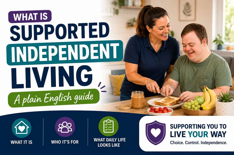 What is supported independent living: a plain English guide