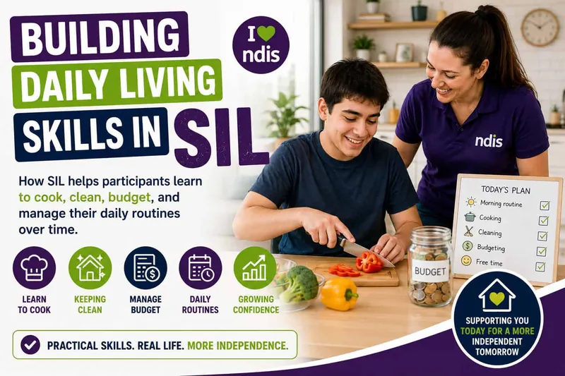 Building daily living skills in SIL